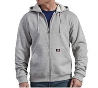 Dickies, Homme, SWEAT À CAPUCHE ZIPPÉ EN POLAIRE POIDS MOYEN COUPE STANDARD, Heather Grey, XL