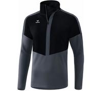 Sweat zippé - Erima - Worker Squad - Noir - Col montant - Manches longues XXXL