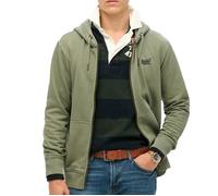 Superdry Essential Logo Washed Full Zip Sweatshirt M