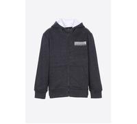 Sweat zippé - KAPORAL - PARC NAVMEL - capuche - marine chiné - 60% coton/40% polyester 14 ans