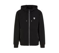 Sweat zippé ML avec capuche - Ea7. L