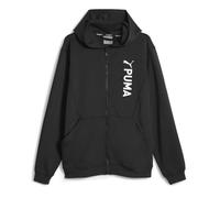 Sweat Zippé Noir Homme Puma Fit Double Knit M
