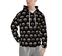 Sweat Zippé Personnalisable Unisexe - avec Photo Texte/Image/Photo PersonnaliséE, Hoodie Zippé Personnalisé, Sweat, Cadeau pour Hommes & Femmes, Anniversaire, NoëL, FêTe, éQuipe XL