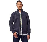 - Sweat zippé régular Bleu Homme imprimé All Over - Kael - S - Bleu