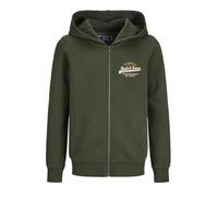 Sweat Zippe Vert Garçon Jack & Jones Jjelogo 10 ans