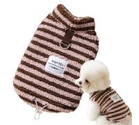 Sweater pour Chien - Vêtement rayé pour Animaux de Compagnie | Jumper Chaud d'hiver pour garçons et Chiens - Haut en Corde Douce pour Noël, Halloween, promenades en Plein air et Confort