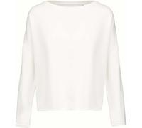 Sweathirt femme Kariban loose Blanc S/M