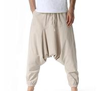 Sweatpants Pantalon de Jogging Homme Léger Confortable Respirant Décontracté Pantalons de survêtement à Fond Ouvert pour Course à Pied, entraînement Pantalon de Jogging en Coton Homme