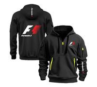 Sweats À Capuche Confortables Hommes pour L'entraînement F.1 Manteaux Imprimés Vestes avec Poche Vêtements De Sport Unis Pulls Printemps Automne-HeiS||m