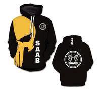 Sweats À Capuche Confortables Hommes pour S.A.A.B Veste Sport Manches Longues Sweat Shirt Imprimé Printemps Automne Manteau D'extérieur 3D-F||l
