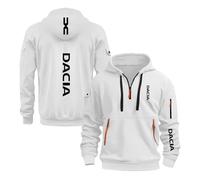 Sweats À Capuche Confortables pour Hommes pour D.a.c.i.a Impression Activewear Demi-Zip Outwear Sweat À Manches Longues Vestes Unies Printemps Automne-BS||m