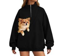 Sweats à capuche confortables Y2K pour femmes, vêtements occidentaux 2025 cool tendance coupe ample Backwoods sweatshirts pour femmes, sweatshirts de travail d'automne mignons pays, Noir , L