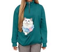 Sweats à capuche confortables Y2K pour femmes, vêtements occidentaux 2025 cool tendance coupe ample Backwoods sweatshirts pour femmes, sweatshirts de travail d'automne mignons pays, bleu marine, XL