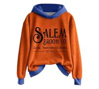 Sweats à capuche d'Halloween pour femmes, sweatshirts de sorcière amusants. Certains jours, vous devez mettre le chapeau et leur rappeler qui ils ont affaire avec des lettres imprimées, Ya-blue, S