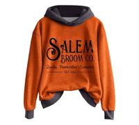 Sweats à capuche d'Halloween pour femmes, sweatshirts de sorcière amusants. Certains jours, vous devez mettre le chapeau et leur rappeler qui ils ont affaire avec des lettres imprimées, Ya-gris, XXL