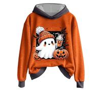 Sweats à capuche d'Halloween pour femmes, sweatshirts de sorcière amusants. Certains jours, vous devez mettre le chapeau et leur rappeler qui ils ont affaire avec des lettres imprimées, Yb-gris, XXL