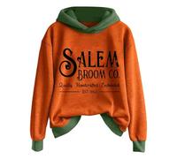 Sweats à capuche d'Halloween pour femmes, sweatshirts de sorcière amusants. Certains jours, vous devez mettre le chapeau et leur rappeler qui ils ont affaire avec des lettres imprimées, Ya-Green, XXL