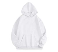 Sweats à capuche d'Halloween pour femmes Texte Me When It's Printed Pockets Tops Sweatshirts Sweatshirt Ladies Tenues Costumes Adultes 2025, blanc, 5XL