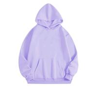 Sweats à capuche d'Halloween pour femmes Texte Me When It's Printed Pockets Tops Sweatshirts Sweatshirt Ladies Tenues Costumes Adultes 2025, violet, 5XL
