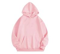 Sweats à capuche d'Halloween pour femmes Texte Me When It's Printed Pockets Tops Sweatshirts Sweatshirt Ladies Tenues Costumes Adultes 2025, rose, 5XL