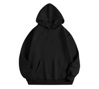 Sweats à capuche d'Halloween pour femmes Texte Me When It's Printed Pockets Tops Sweatshirts Sweatshirt Ladies Tenues Costumes Adultes 2025, Noir , 5XL