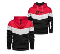 Sweats À Capuche Doux Hommes pour Manteaux De Sport B.i.m.o.t.a Printemps Automne Vêtements Patchwork D'extérieur Pull Shirt Impression Vestes Hauts-HongS||4X_l