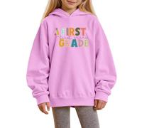 Sweats à capuche et sweat-shirts pour filles à porter au quotidien et pour les fêtes Sweat-shirt à capuche doux et confortable pour enfants de 1 à 14 ans Parfait pour les saisons Débardeur (5-6 Years)