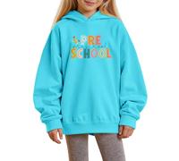 Sweats à Capuche et Sweat-Shirts pour Filles à Porter au Quotidien et pour Les fêtes Sweat-Shirt à Capuche Doux et Confortable pour Enfants de 1 à 14 Ans Parfait pour Les (Sky Blue, 1-2Years)