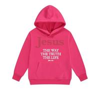 Sweats à Capuche et Sweat-Shirts pour Filles - Univers Quotidien Confort Assemblage intégral Manches Longues Poche Pratique et Motifs Lettre Taille Enfant (12-13 Years)