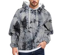 Sweats à capuche et sweat-shirts tendance pour hommes Sweat-shirt imprimé coupe ample pour un usage quotidien Confortable et durable Idéal pour l'automne et l'hiver Parfait pour les sorties (Grey, M)