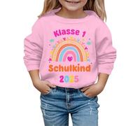 Sweats à Capuche et Sweats pour Filles Pulls décontractés à Manches Longues avec imprimés Graphiques Doux et Confortables idéal pour l'école et Les activités Automne-Hiver (6-7 Years)