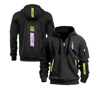 Sweats À Capuche Et Vestes pour Hommes N.A.S.C.A.R Demi-zippés Vêtements D'extérieur Printemps-Automne Manches Longues -HeiSe||m