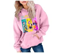 Sweats À Capuche Fille Garçon Kpop Demons Hunters Merch Imprimés Sweats À Capuche Enfants Mode Filles Mignon Sweat À Manches Longues Hauts Décontractés Hoodie Automne Pull Y2k Kawaii