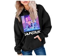Sweats À Capuche Fille Garçon Kpop Demons Hunters Merch Imprimés Sweats À Capuche Enfants Mode Filles Mignon Sweat À Manches Longues Hauts Décontractés Hoodie Automne Pull Y2k Kawaii