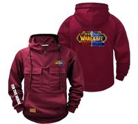 Sweats à capuche graphiques pour homme pour The H.or.d.e Vêtements d'extér | capuche tendance manches longues fermeture éclair quart de longueur sweat d'extérieur avec poche