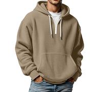 Sweats à Capuche Homme - Sweat à capuche homme poche kangourou pull décontracté confortable quotidien superposition activités plein air vêtement décontracté polyvalent essentiel garde-robe moderne