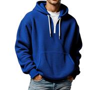 Sweats à Capuche Homme - Sweat à capuche homme poche kangourou pull décontracté confortable quotidien superposition activités plein air vêtement décontracté polyvalent essentiel garde-robe moderne