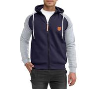 Sweats à Capuche Homme Sweatshirt Zippé la Mode Cordon de Serrage Décontracté Sport De Travail Veste Grande Taille pour Affaires, Loisirs et Vacances Sweat à Capuche Soft Touch Loungewear