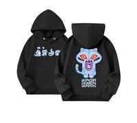 Sweats à Capuche K-Pop Hunters pour Fille Anime Imprimés Longues De-Mon Huntrix Sweatshirt Graphique Enfants K Pop Rumi Mira Zoey Pulls À Motifs de Films Décontractés Hoodie
