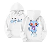 Sweats à Capuche K-Pop Hunters pour Fille Anime Imprimés Longues De-Mon Huntrix Sweatshirt Graphique Enfants K Pop Rumi Mira Zoey Pulls À Motifs de Films Décontractés Hoodie