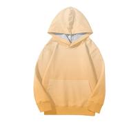 Sweats à capuche mignons pour adolescentes et filles Sweats à capuche tendance et préppés Chemises surdimensionnées à manches longues Vêtements dégradés pour filles Sweatshirt filles 146, kaki, 150