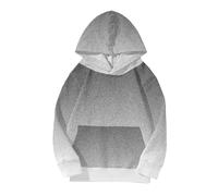 Sweats à capuche mignons pour adolescentes et filles Sweats à capuche tendance et préppés Chemises surdimensionnées à manches longues Vêtements dégradés pour filles Sweatshirt filles 146, gris, 140