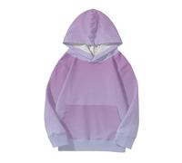Sweats à capuche mignons pour adolescentes et filles Sweats à capuche tendance et préppés Chemises surdimensionnées à manches longues Vêtements dégradés pour filles Sweatshirt filles 146, lilas, 120