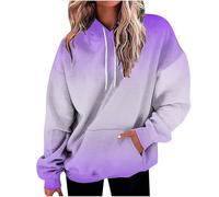Sweats à capuche personnalisés pour femme - Créez votre propre pull - Sweat à capuche personnalisé avec texte, photo, nom, logo personnalisé pour couple, violet, XL