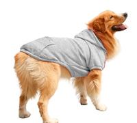 Sweats à capuche pour chiens de grande taille - Sweats à capuche adhésifs | pour chiens avec poche | Vêtements chauds pour, fournitures pour tendance pour l'extérieur, les aventures, la ra