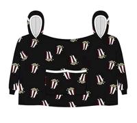 Sweats à capuche pour couples drôles intimes uniques à capuche pour deux personnes avec poche d'hiver surdimensionnés pour couples, tenues assorties pour amoureux, ami, tenues assorties pour couple