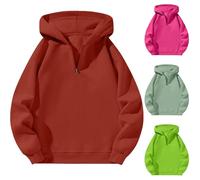 Sweats à capuche pour femme - Noir - Grande taille - Tendance - Fermeture éclair - Pull ample décontracté à manches longues, vert militaire, L