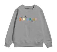 Sweats à Capuche pour Filles - Tenues Confortables à Manches Longues avec imprimés Graphiques Parfaits pour l’école et Les activités Quotidiennes idéal pour l’Automne et l’Hiver (Grey, 3-4 Years)