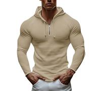 Sweats à capuche pour homme - Pull à capuche noir pour homme - Veste cardigan chemisier pull vêtements de sport légers vestes d'extérieur chaudes à manches longues, bleu marine, M
