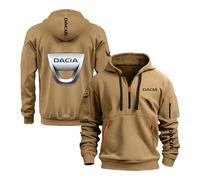Sweats À Capuche pour Hommes avec Poche D.a.c.i.a Printemps Automne Sweat Shirt Demi Zip Manteaux Vêtements De Sport Vestes Douces Hauts-KQS||m